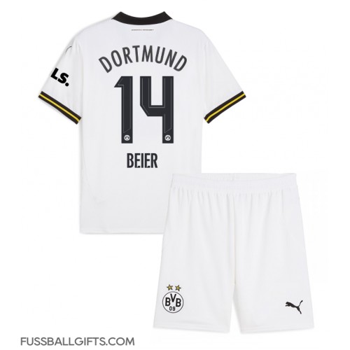 Borussia Dortmund Maximilian Beier #14 Fußballbekleidung 3rd trikot Kinder 2024-25 Kurzarm (+ kurze hosen)